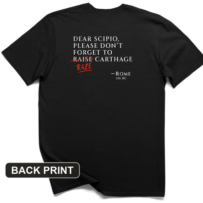 Raze Carthage Back Print T-Shirt