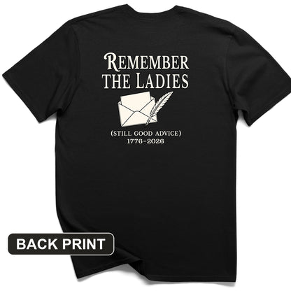 Remember The Ladies Back Print T-Shirt