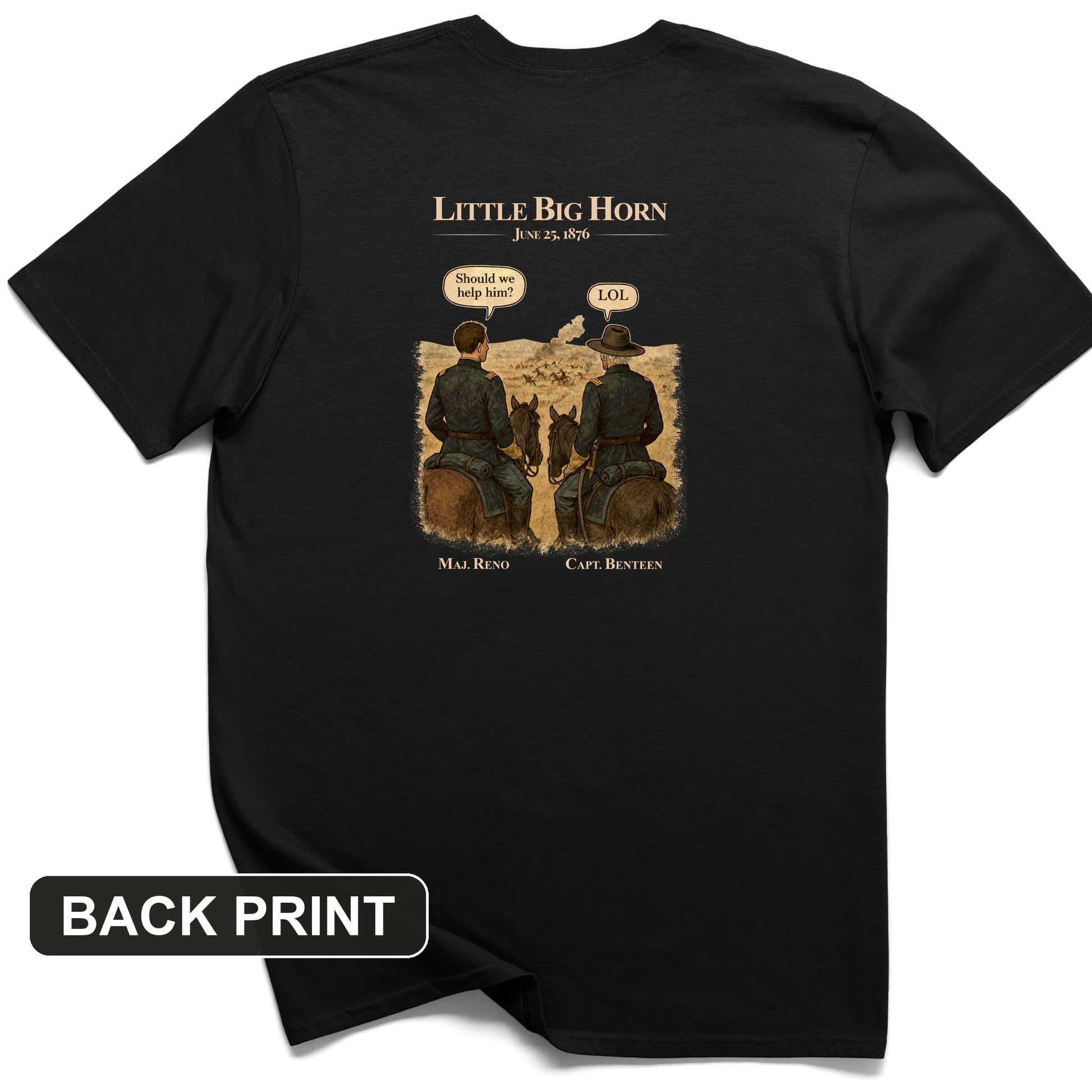 Reno and Benteen Back Print T-Shirt