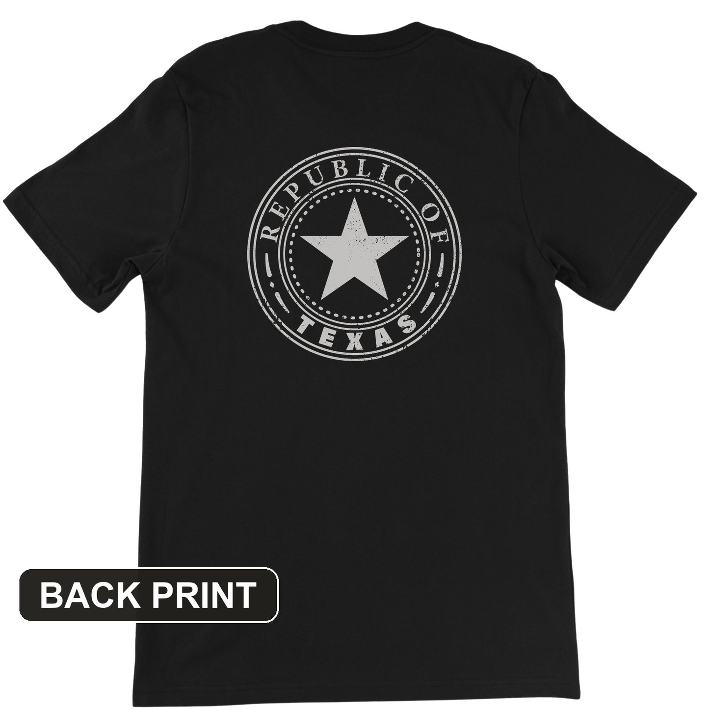 Republic of Texas Back Print Premium Tee