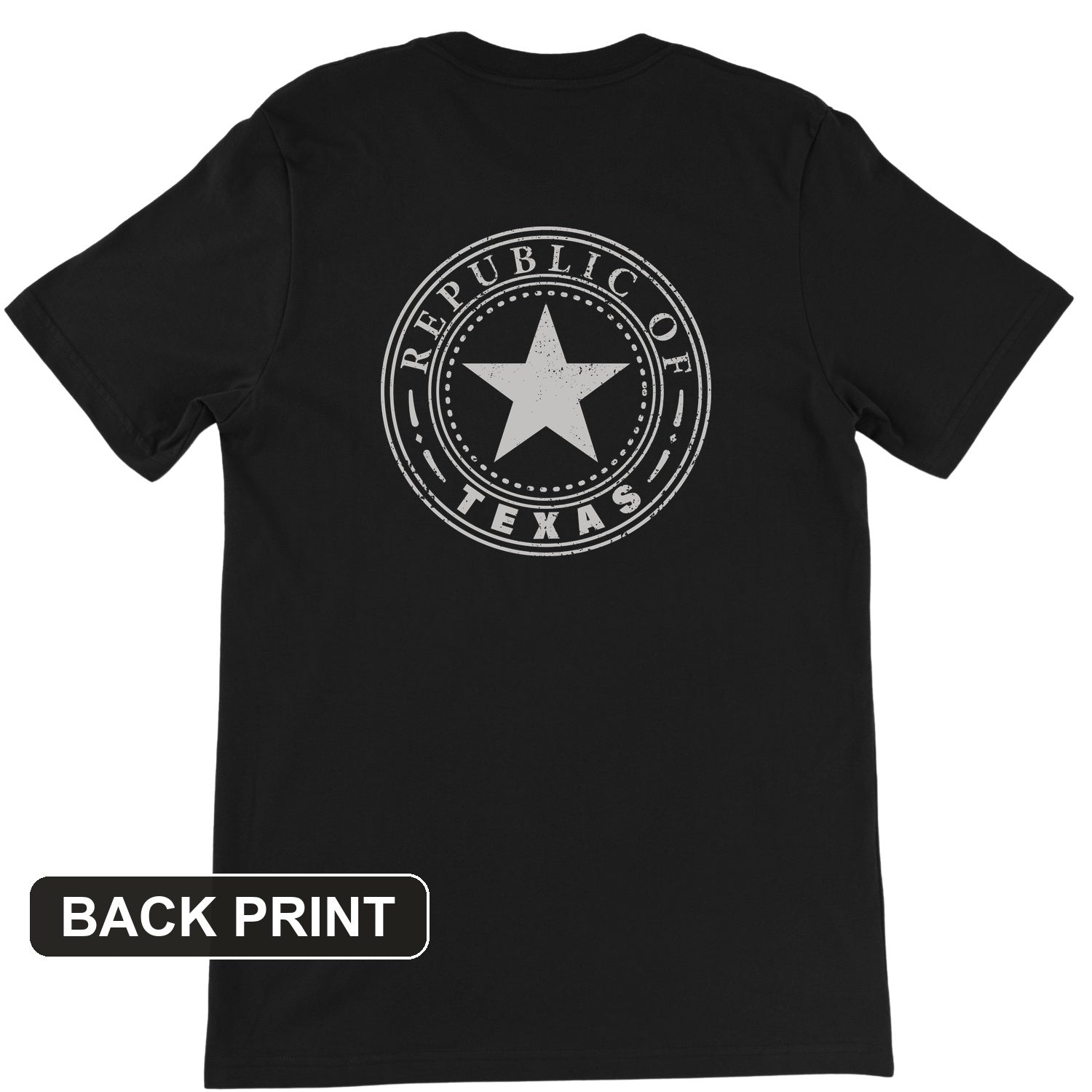 Republic of Texas Back Print Premium Tee