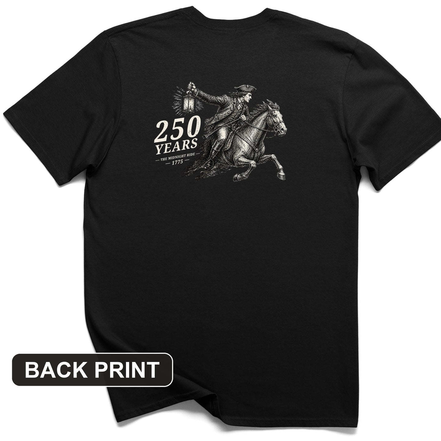 Revere 250 Back Print T-Shirt