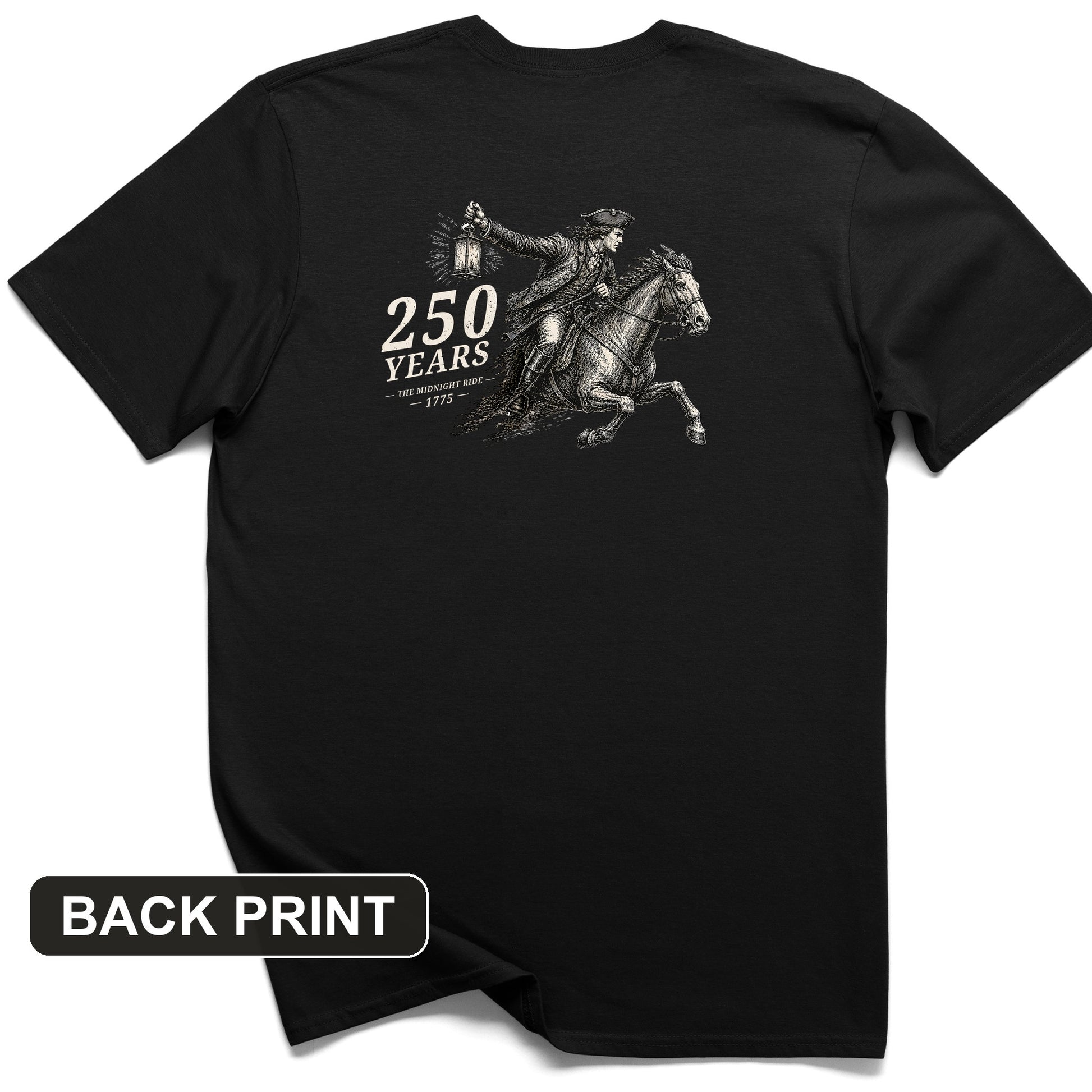 Revere 250 Back Print T-Shirt