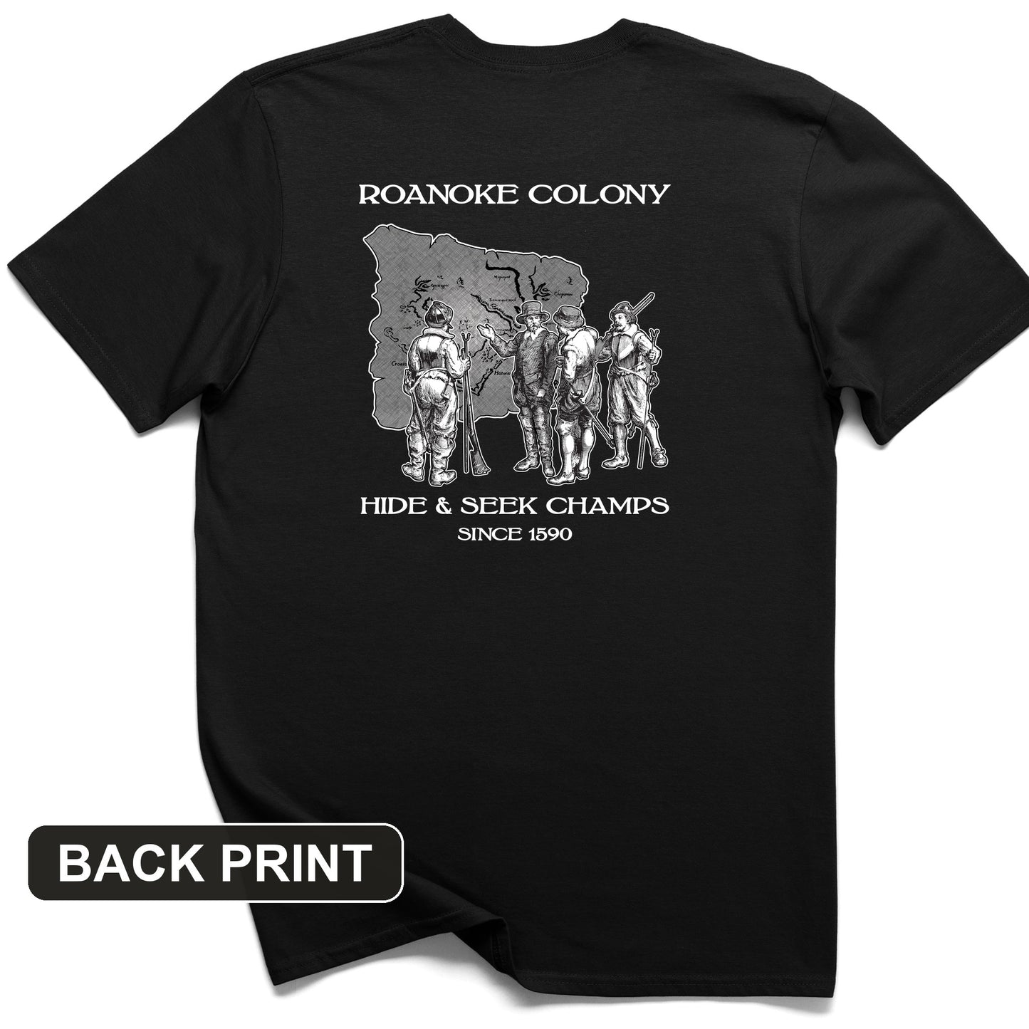 Roanoke Back Print T-Shirt