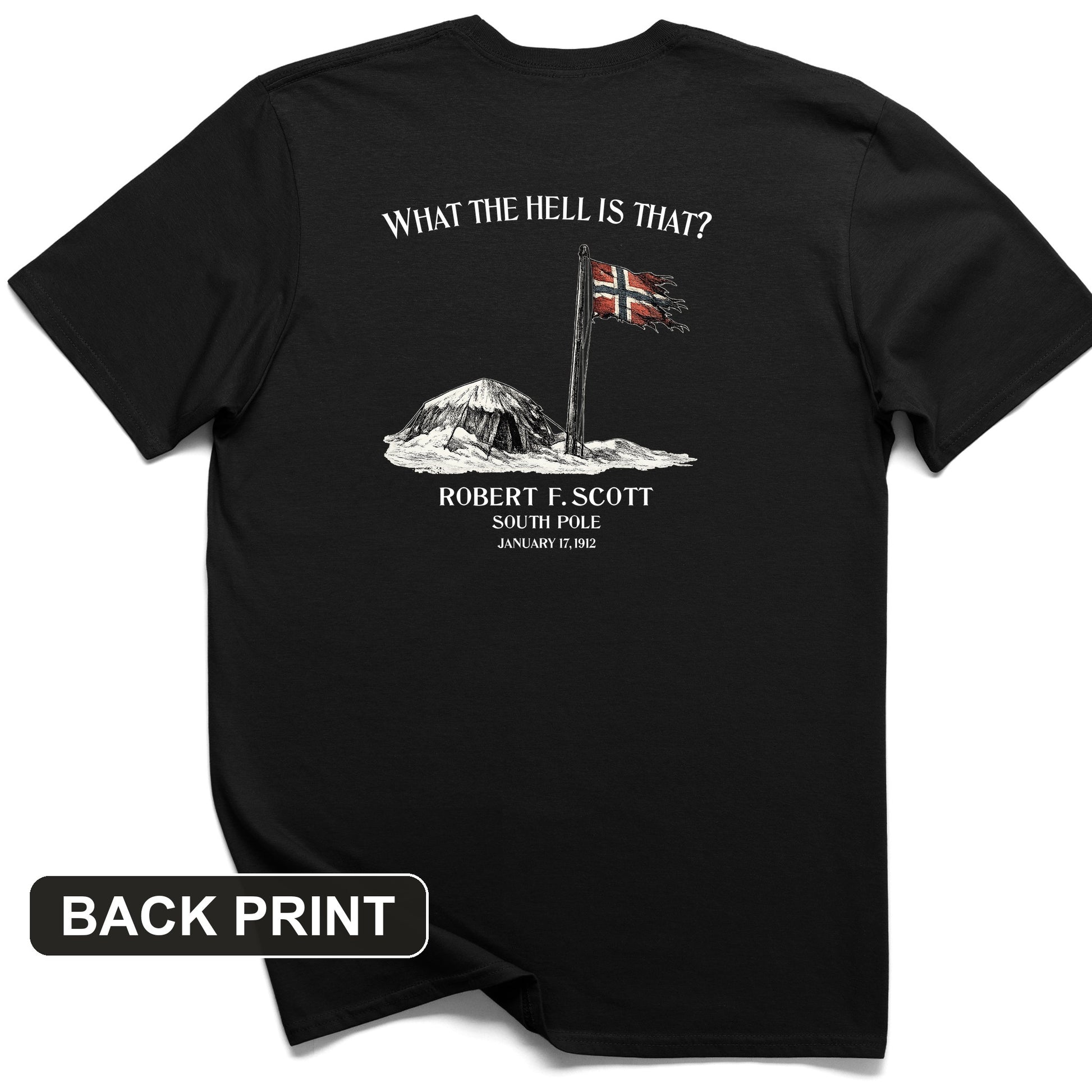 Robert Scott Back Print T-Shirt