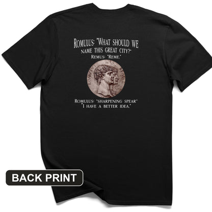Rome Back Print T-Shirt