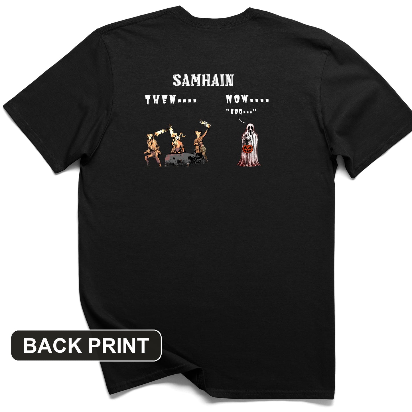 Samhain Back Print T-Shirt