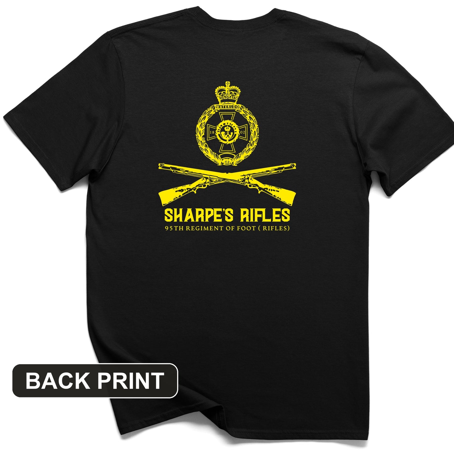 Sharpe's Rifles Back Print T-Shirt