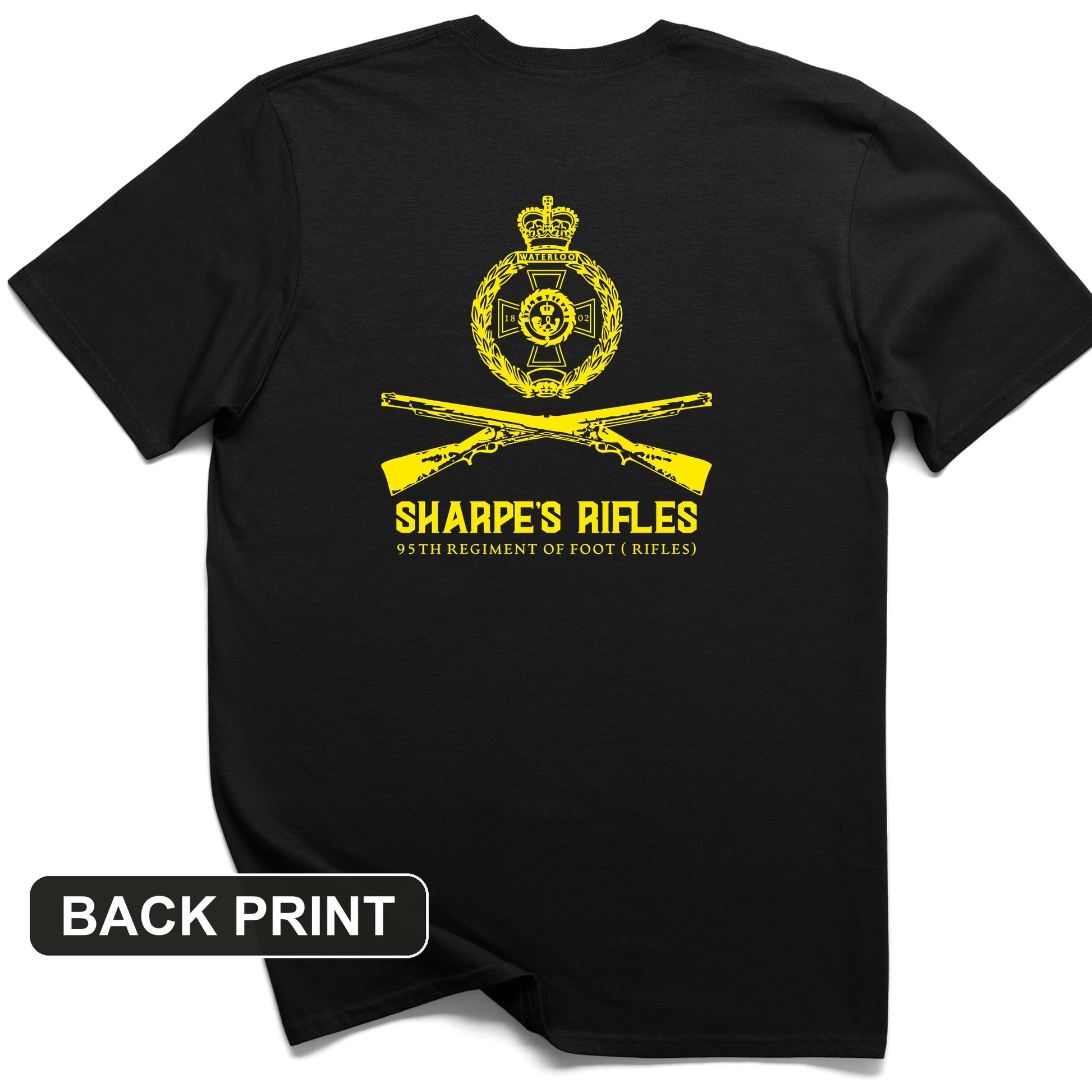 Sharpe's Rifles Back Print T-Shirt