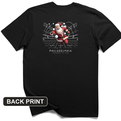 Snowballs at Santa Back Print T-Shirt