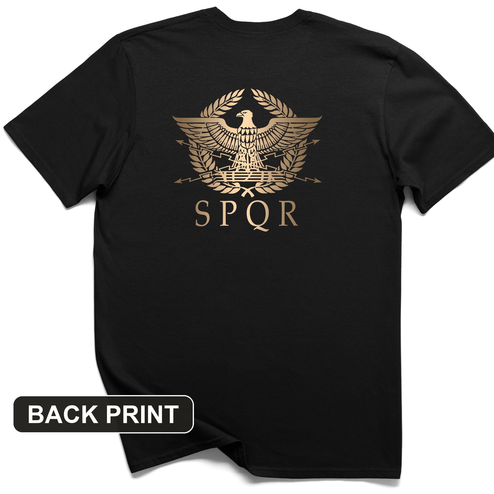 SPQR Back Print T-Shirt
