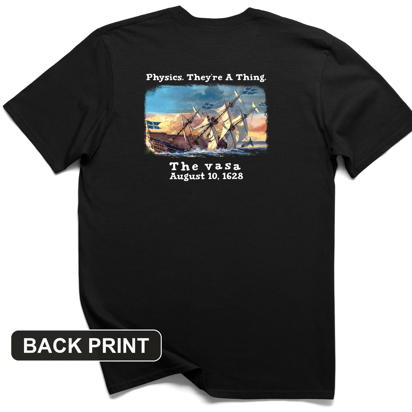 The Vasa Back Print T-Shirt