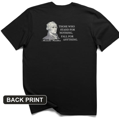 Those Who Stand For Back Print T-Shirt