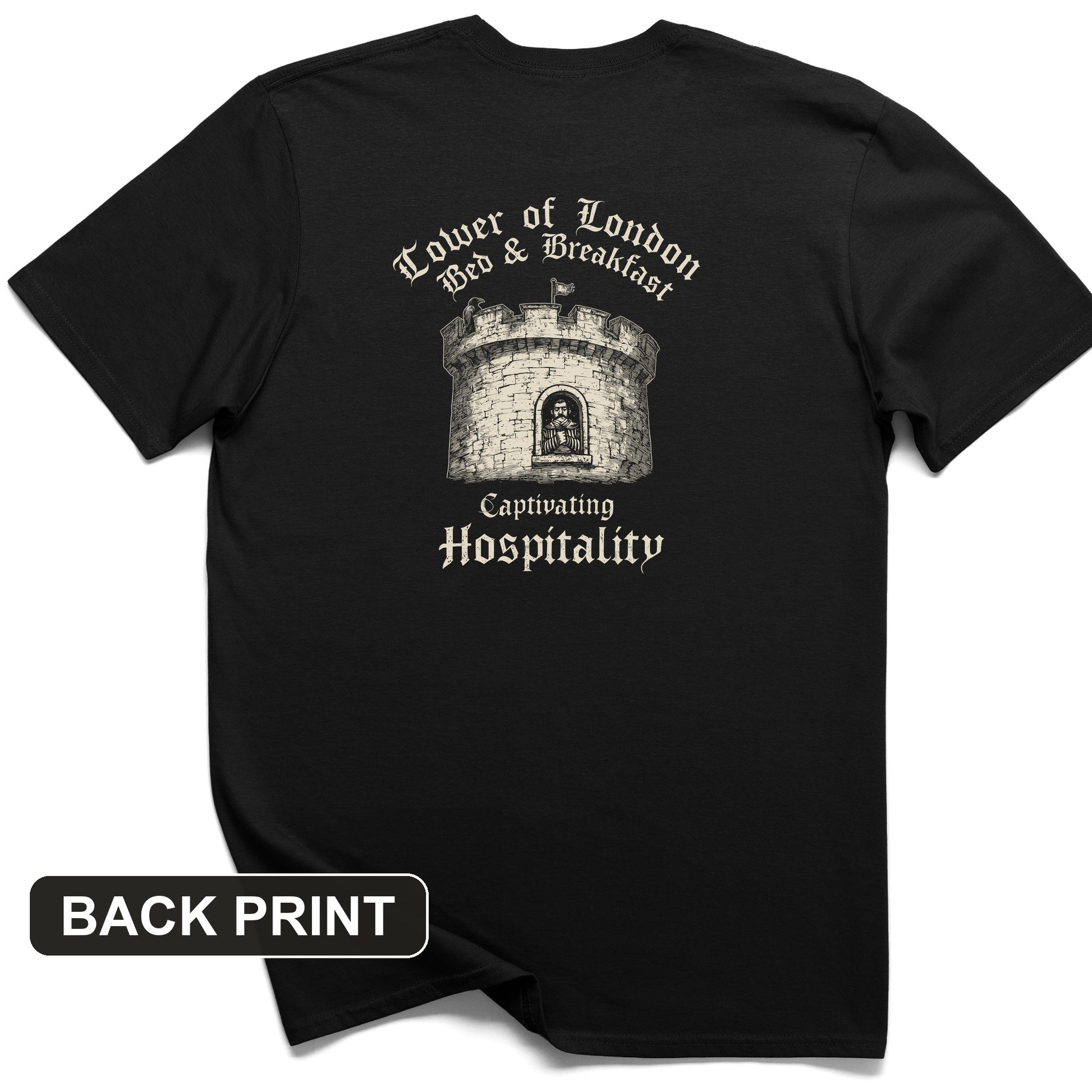 Tower of London Back Print T-Shirt