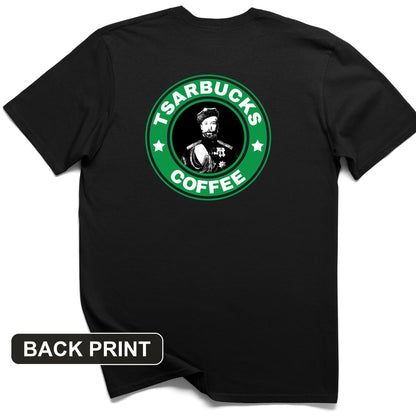 Tsarbucks Back Print T-Shirt