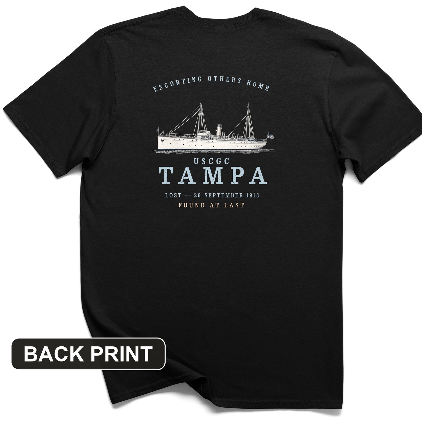 USCGC Tampa Back Print T-Shirt