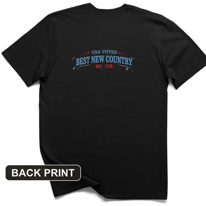 Voted Best Country Back Print T-Shirt