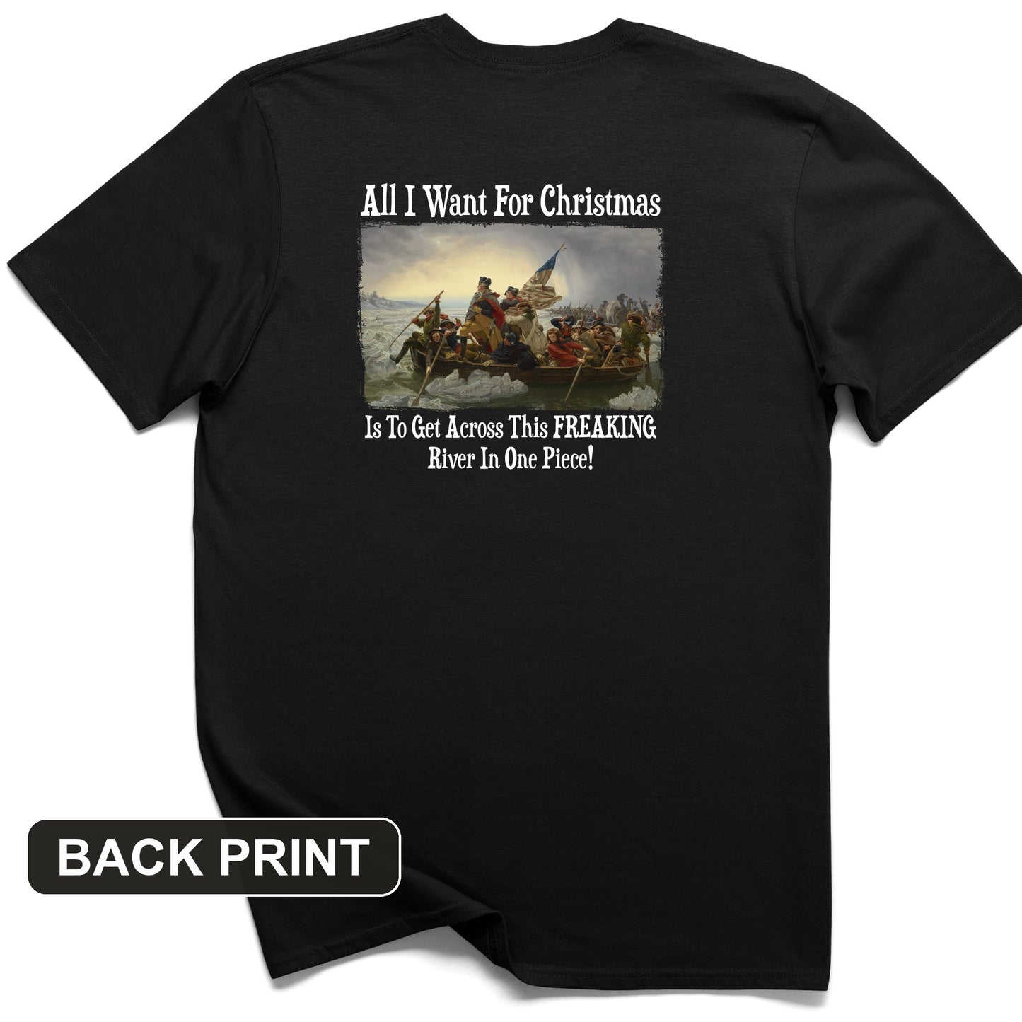 Washington All I Want Back Print T-Shirt