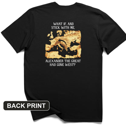 What If Alexander Back Print T-Shirt