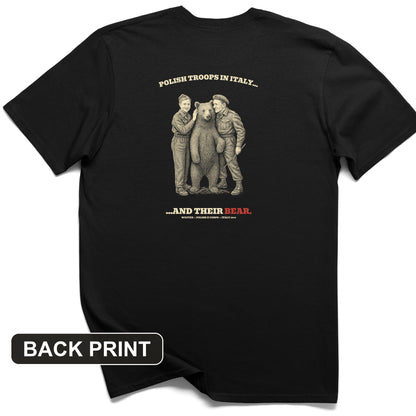 Wojtek Polish Troops Italy Back Print T-Shirt