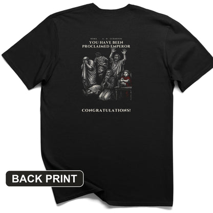 Year of the Six Emperors Back Print T-Shirt