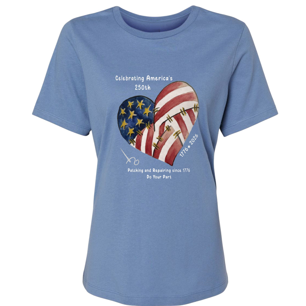 250th Heart Women's T-Shirt