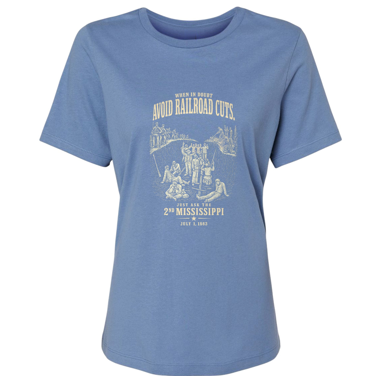Avoid Railroad Cuts Women's T-Shirt