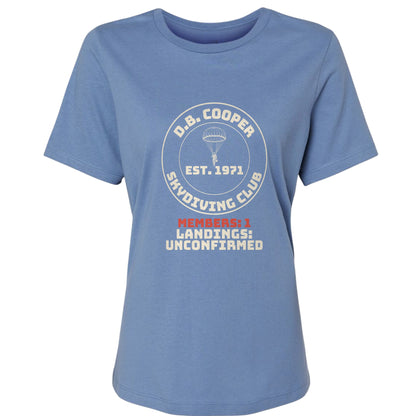 DB Cooper Skydiving Club Women's T-Shirt