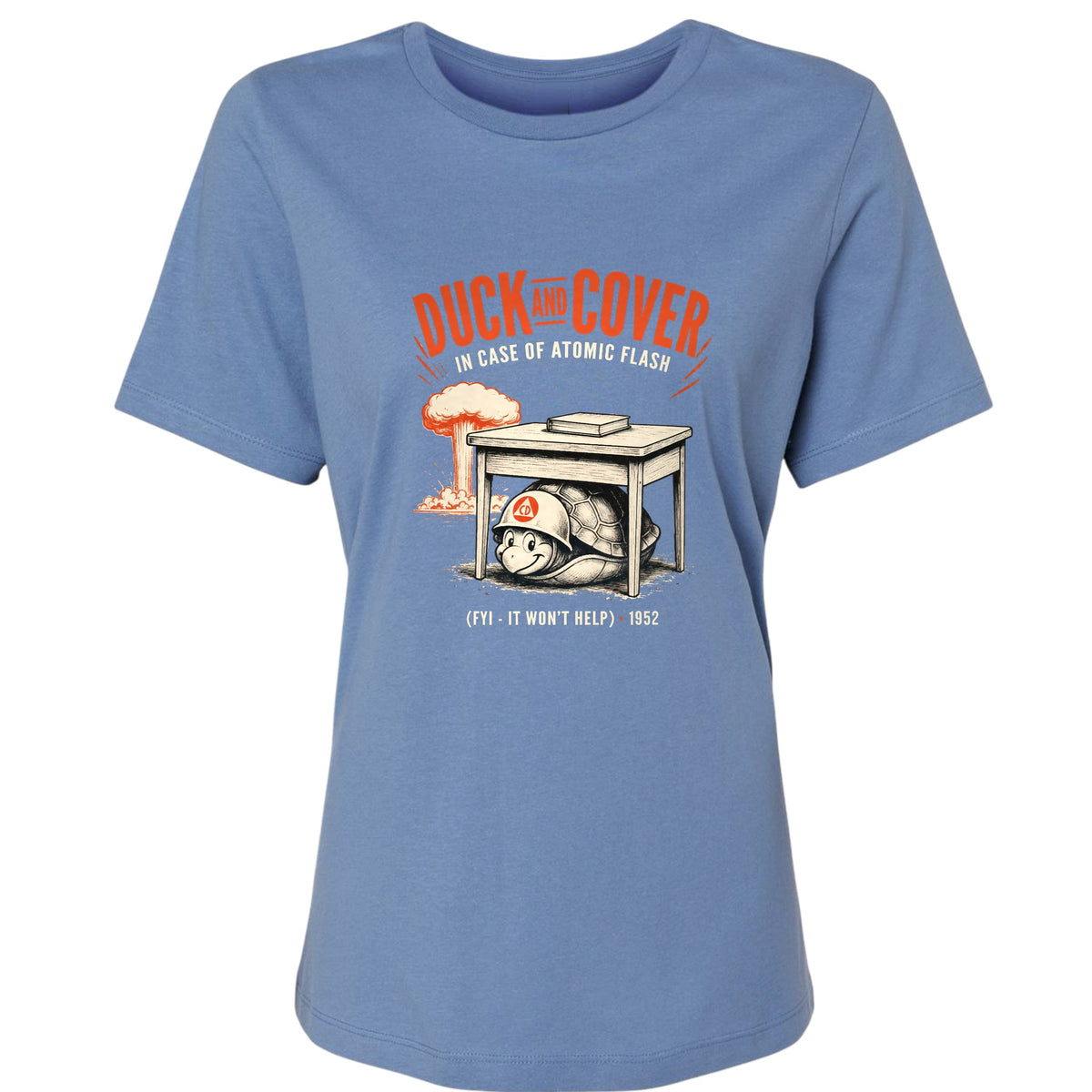 Duck And Cover Women's T-Shirt
