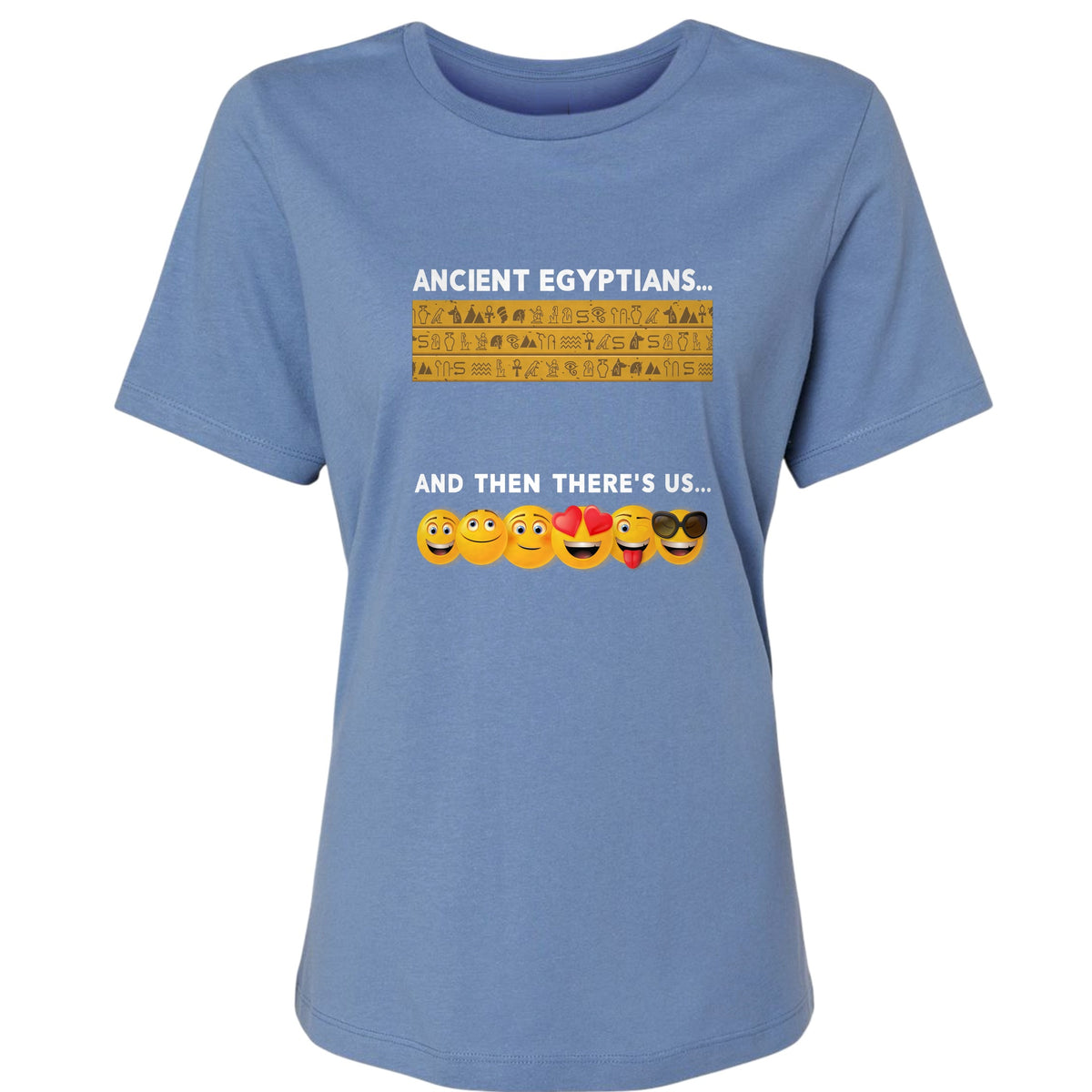 Egyptian Emoticons Women's T-Shirt