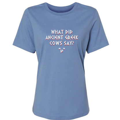 Greek Cows Women's T-Shirt