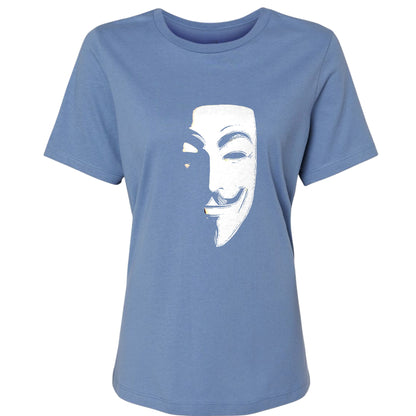 Guy Fawkes Mask Women's T-Shirt