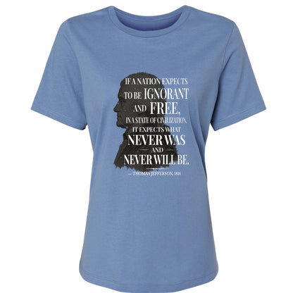Ignorant and Free Women's T-Shirt