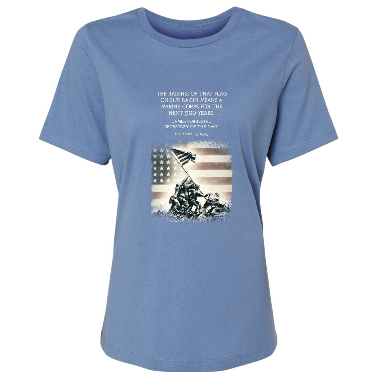 Iwo Jima Flag Women's T-Shirt