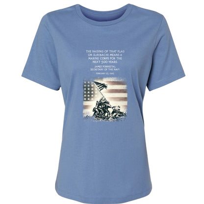 Iwo Jima Flag Women's T-Shirt