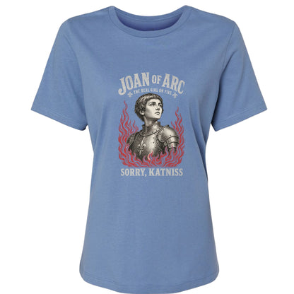 Joan of Arc Girl on Fire Women's T-Shirt