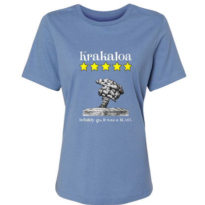 Krakatoa 5 Star Women's T-Shirt