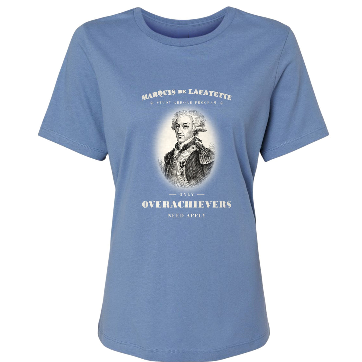 Marquis de Lafayette Study Abroad Program Women's T-Shirt
