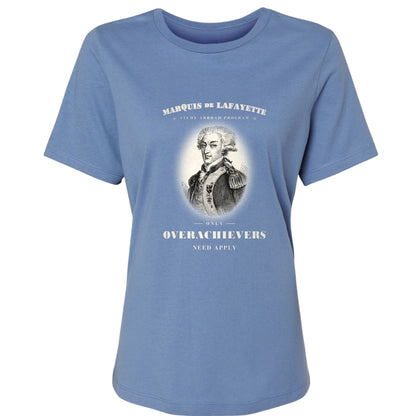 Marquis de Lafayette Study Abroad Program Women's T-Shirt