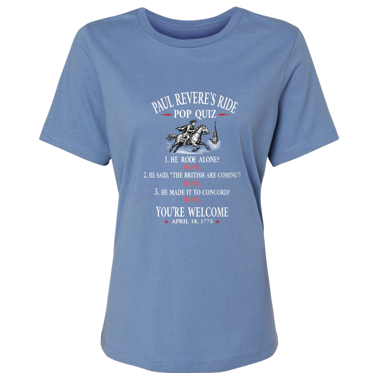 Paul Revere Quiz Women's T-Shirt