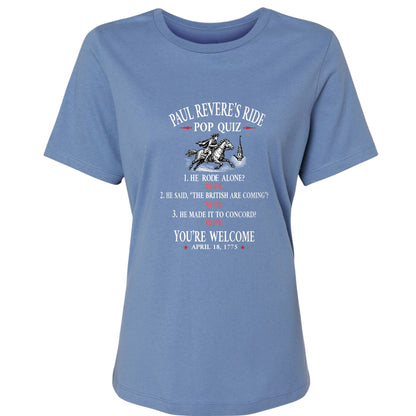 Paul Revere Quiz Women's T-Shirt
