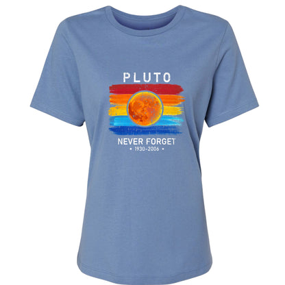 Pluto Never Forget Women's T-Shirt