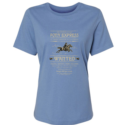 Pony Express Poster Women's T-Shirt