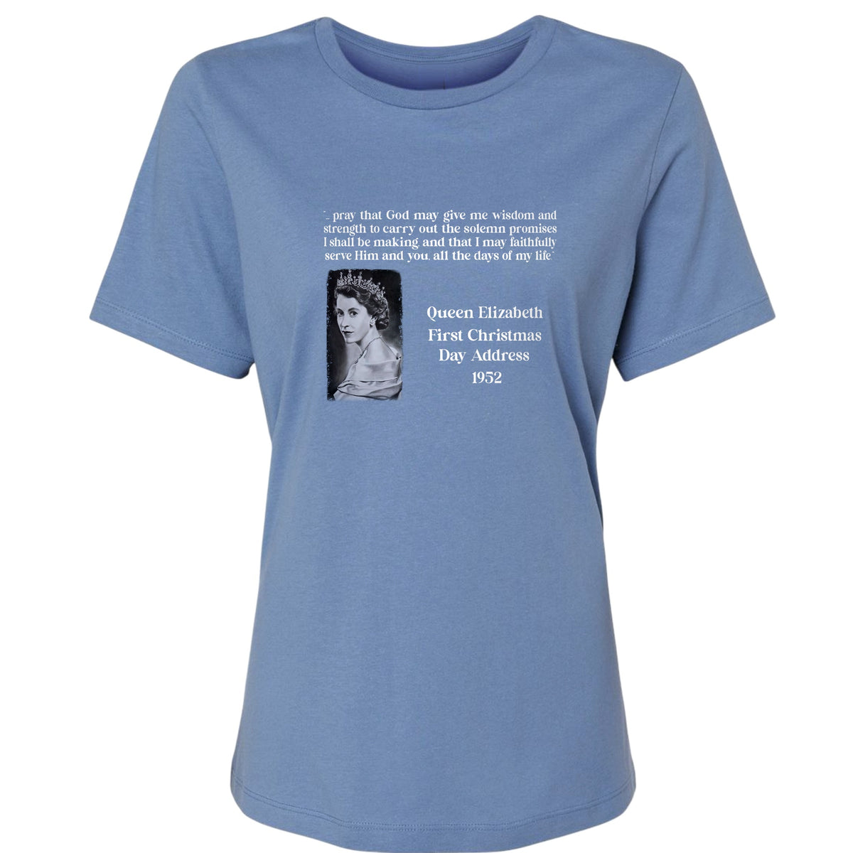 Queen Elizabeth II Xmas Address Women's T-Shirt