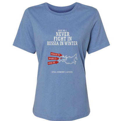 Russia In Winter Women's T-Shirt