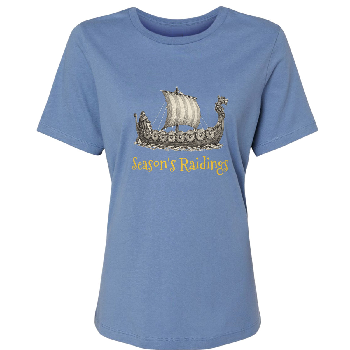 Seasons Raidings Viking Christmas Women's T-Shirt