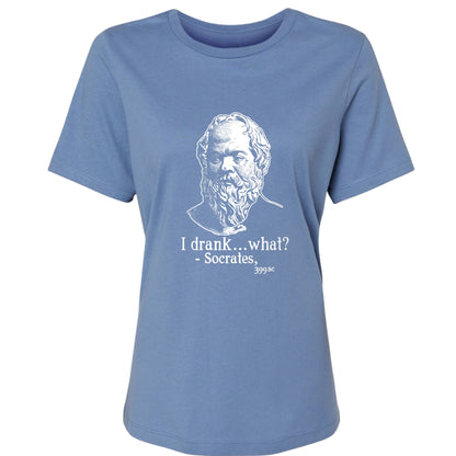 Socrates I Drank What Women's T-Shirt