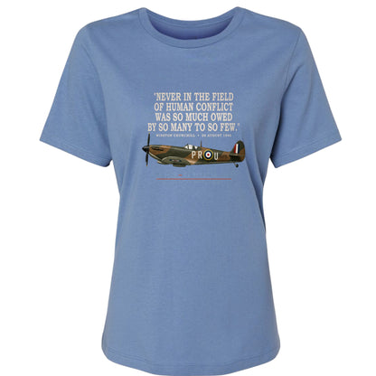 Spitfire So Few Quote Women's T-Shirt
