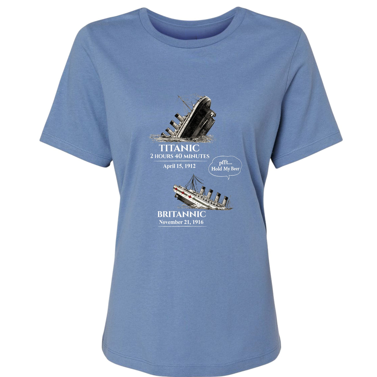 Titanic and Britannic Women's T-Shirt