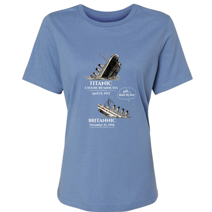 Titanic and Britannic Women's T-Shirt